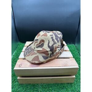 VTG 80s Camouflage Bucket Hat - Frog Skin - Adult Small – Used